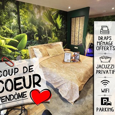 Appartement Chambre Cosy - Jacuzzi - Little Room Vendôme Esterno foto